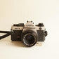 Olympus OM-4 Ti Film Camera | 35mm SLR | Tested & Working | Black & Silver