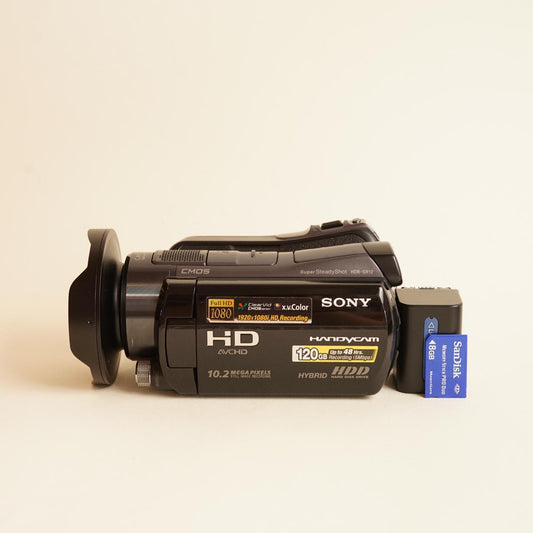 Sony Handycam HDR-SR12 Digital Camcorder | Full HD | Tested & Working | Black