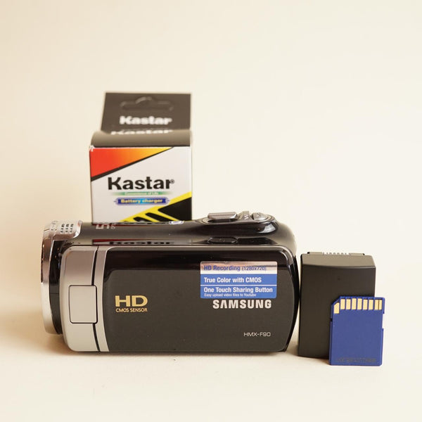 Samsung HMX-F90 Digital Camcorder | Tested & Working | Black