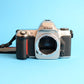 Nikon N65 Film Camera Body Only | 35mm SLR | Tested & Working | Silver & Black