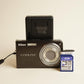 Nikon Coolpix S550 Digital Camera | 10MP | Tested & Working | Brown