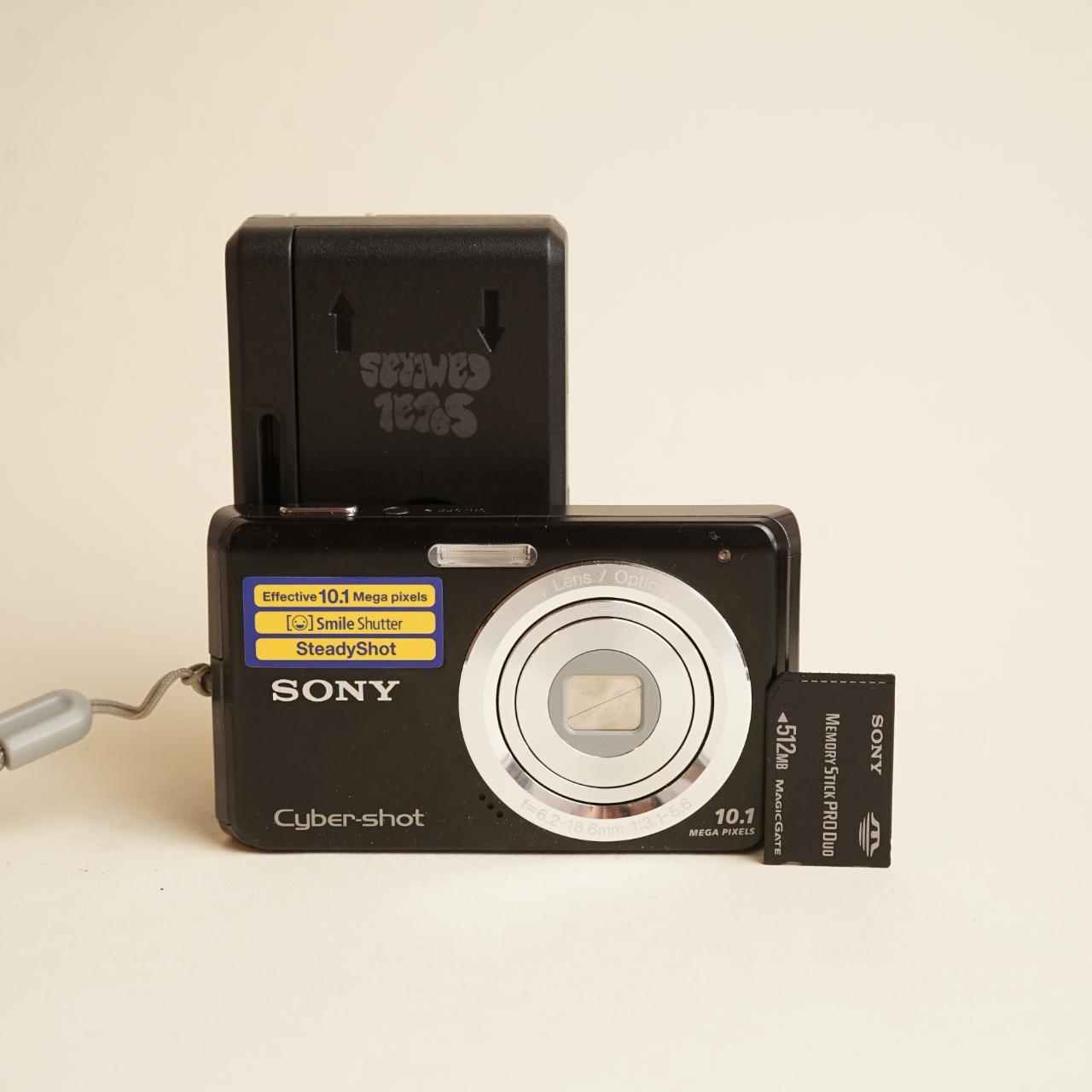 Sony Cyber-shot DSC-W180 Digital Camera | 10.1MP | Tested & Working | Black