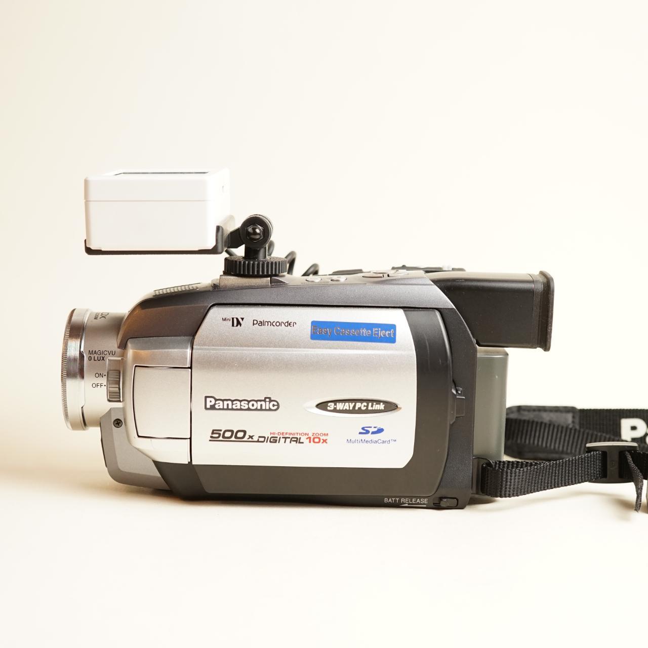 Panasonic PV-DV351D Camcorder with Tapeless Accessories | Tested & Working | Silver