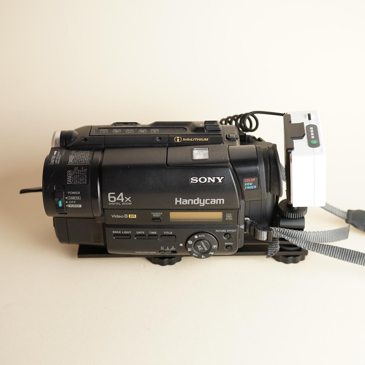 Sony CCD-TR67 | Tapeless Video8 Camcorder Setup | Tested & Working | Silver