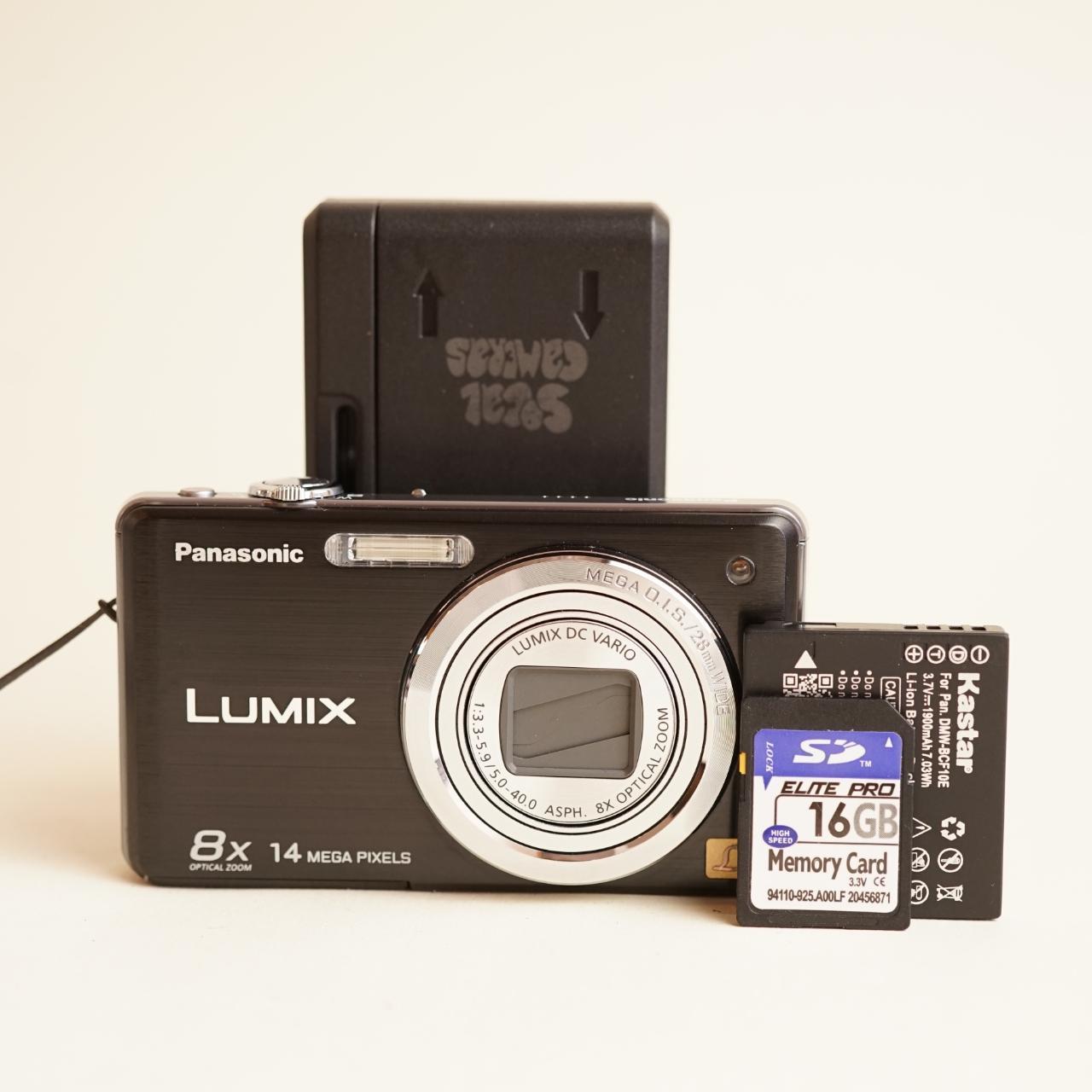 Panasonic Lumix DMC-FH20 Digital Camera | 14.1MP | Tested & Working | Black