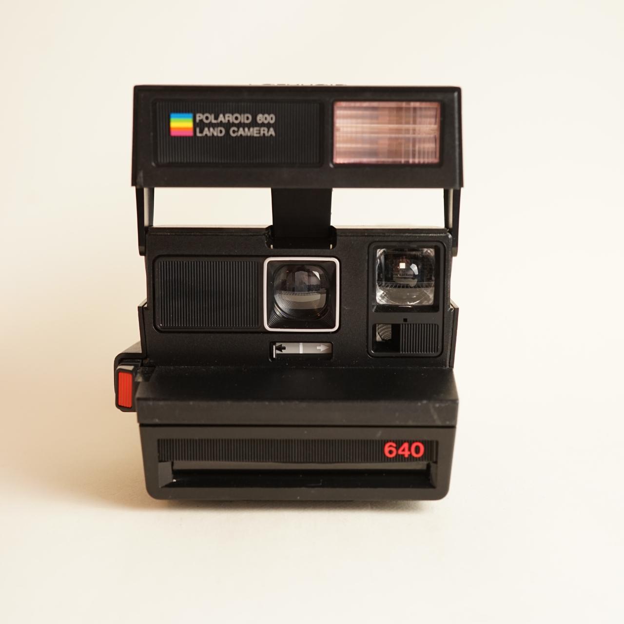 Polaroid 640 Instant Film Camera | Tested & Working | Black