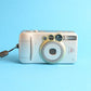 Canon Sure Shot 90u Film Camera | 35mm Point & Shoot | Tested & Working | Silver