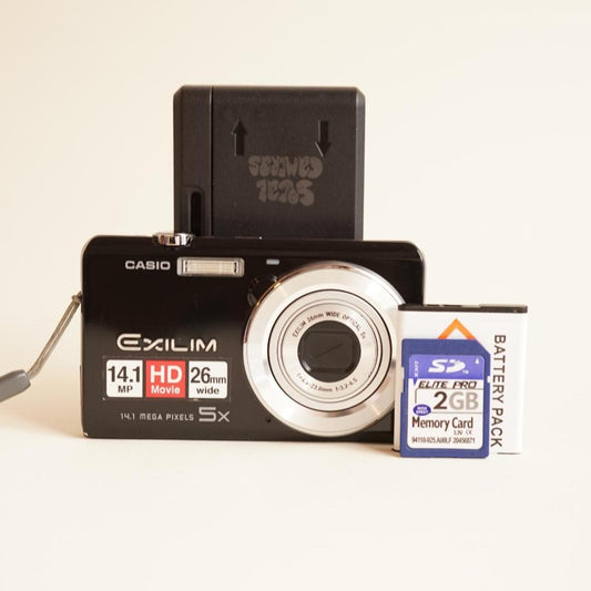 Casio Exilim EX-ZS10 Digital Camera | 14.1MP | Tested & Working | Black