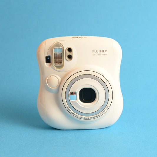 Fujifilm Instax Mini 25 Instant Film Camera | Tested & Working | White