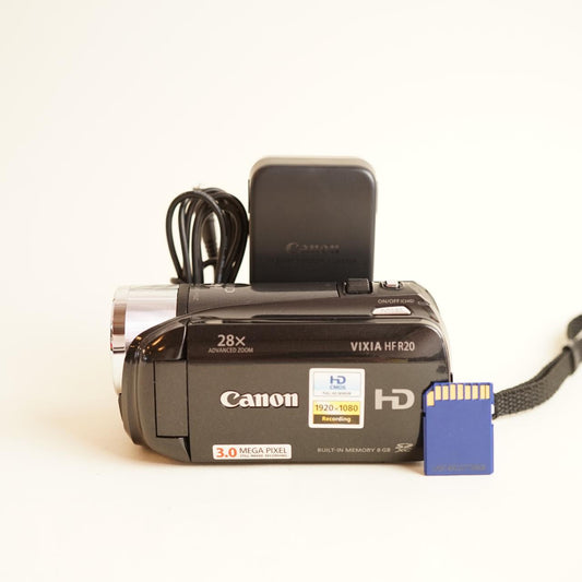 Canon Vixia HF R20 Digital Camcorder | Tested & Working | Black