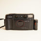 Canon Sure Shot Multi Tele Film Camera | 35mm Point & Shoot | Tested & Working | Black