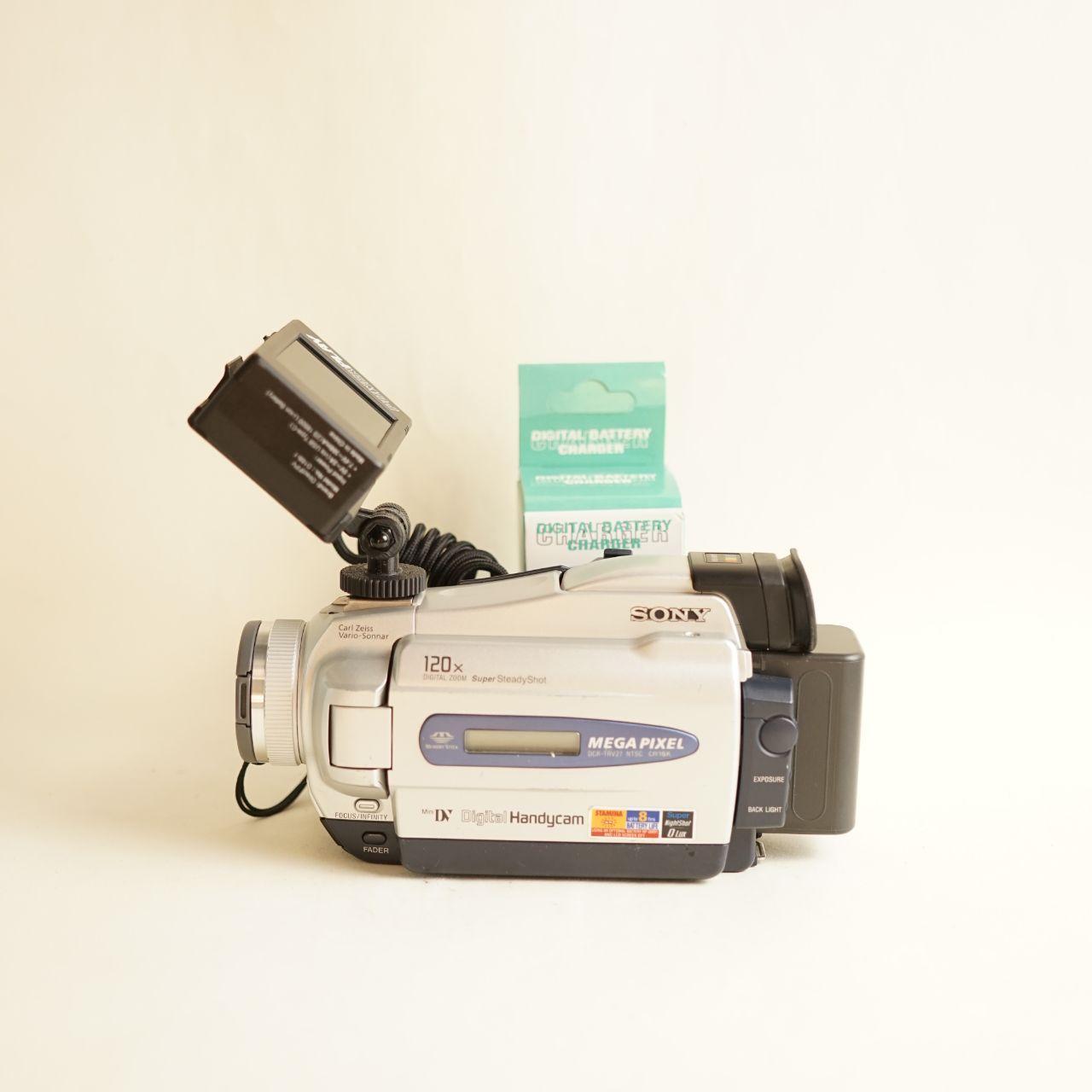 Sony Handycam DCR-TRV27 Mini DV Camcorder with Tapeless Setup | Tested & Working | Silver