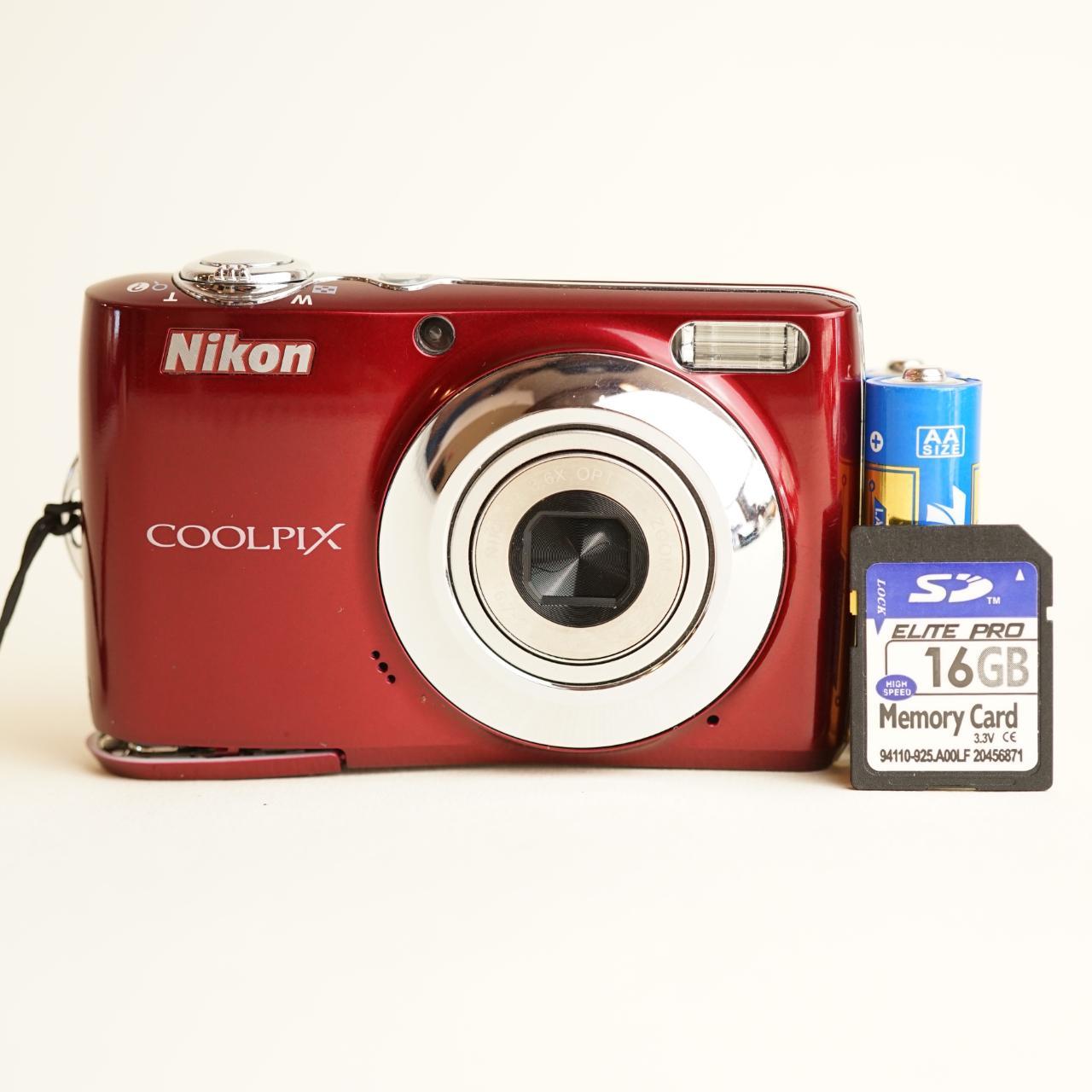 Nikon Coolpix L22 Digital Camera  | 10MP | Tested & Working | Red