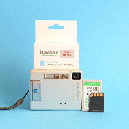 Konica Minolta DiMAGE Xg Digital Camera | 3.2MP | Tested & Working | Silver