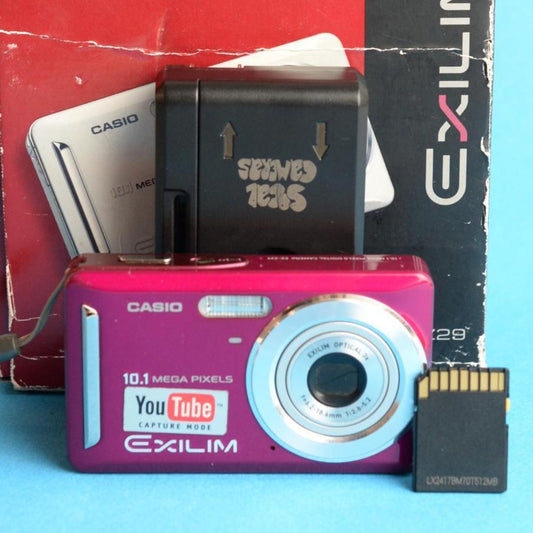 Casio Exilim EX-Z29 Digital Camera 10.1 MP | Tested & Working | Pink