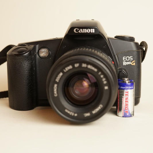 Canon Eos Rebel G Film Camera 35mm SLR | Tested & Working | Black