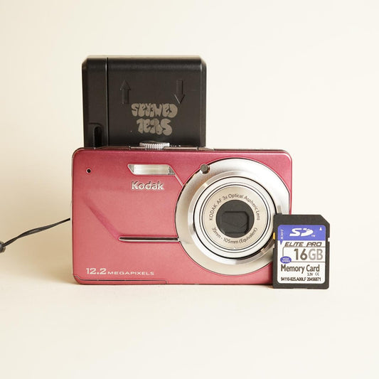 Kodak EasyShare M341 Digital Camera | 12.1MP | Tested & Working | Pink