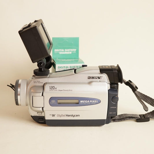 Sony Handycam DCR-TRV27 Camcorder with Tapeless Setup | Camcorder | Tested & Working | Silver