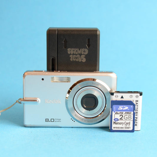Kodak EasyShare M883 Digital Camera | 8.0MP | Tested & Working | Silver