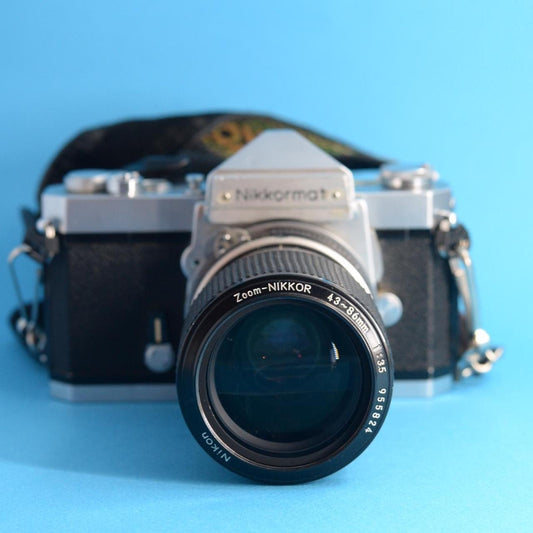 Nikkormat FT |  35mm SLR film camera | Silver