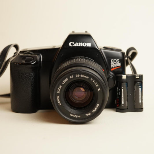 Canon EOS Rebel II 35mm Film Camera | SLR | Tested & Working | Black