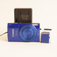 Canon PowerShot ELPH 190 IS Digital Camera | 20MP | Tested & Working | Blue
