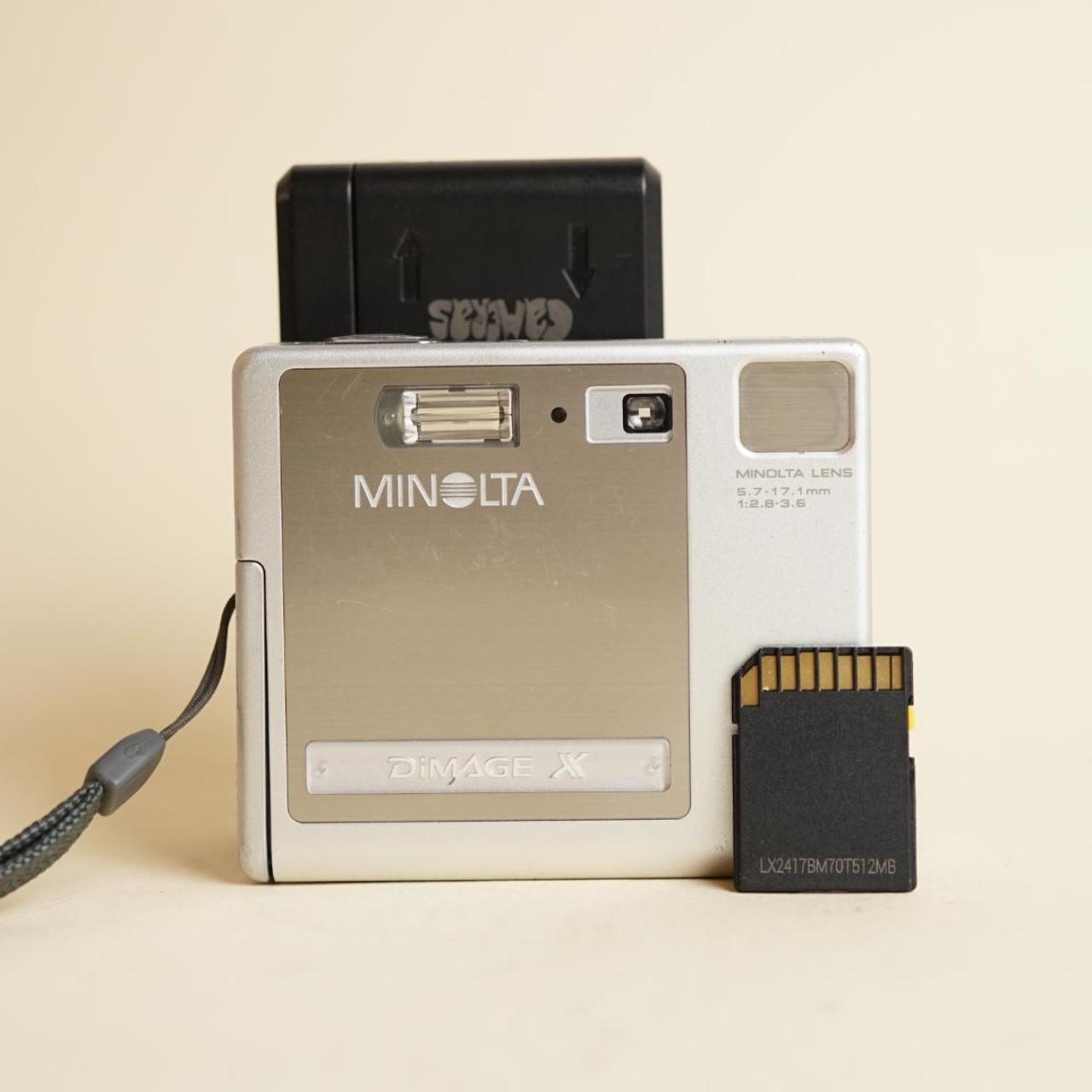 Minolta Dimage X Digital Camera | 2MP | Tested & Working | Silver