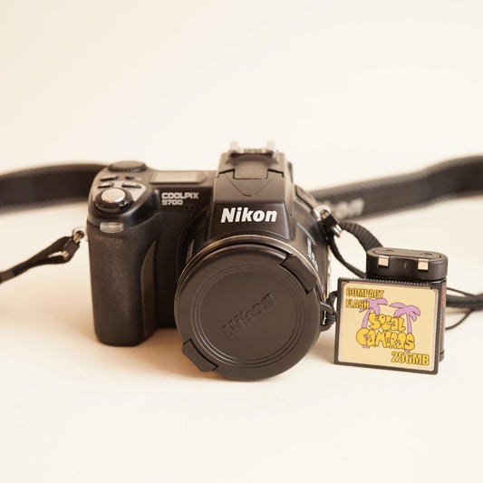 Nikon Coolpix 5700 Digital Camera | 5.0MP | Tested & Working | Black
