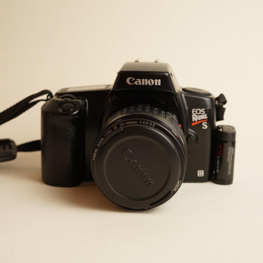 Canon EOS Rebel S Film Camera | 35mm SLR | Tested & Working | Black