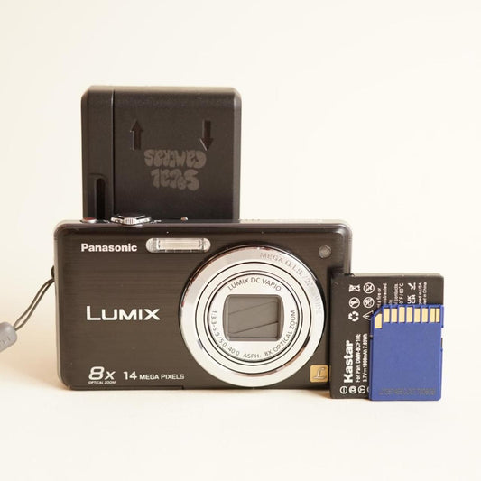 Panasonic Lumix DMC-FH22 Digital Camera | 14.1MP | Tested & Working | Black