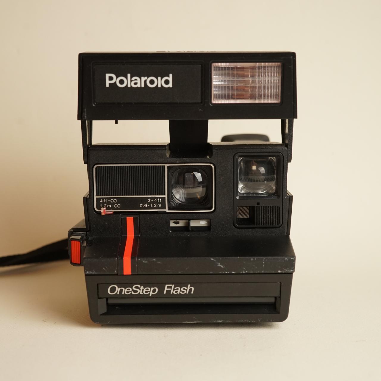 Polaroid OneStep Flash Instant Camera | Tested & Working | Black