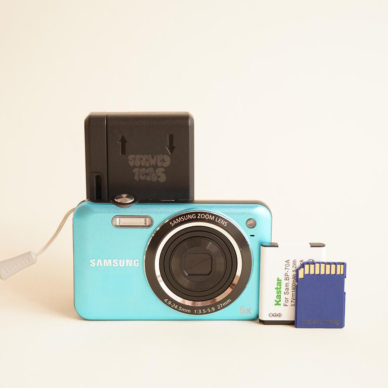 Samsung SL605 Digital Camera | 12MP | Tested & Working | Blue