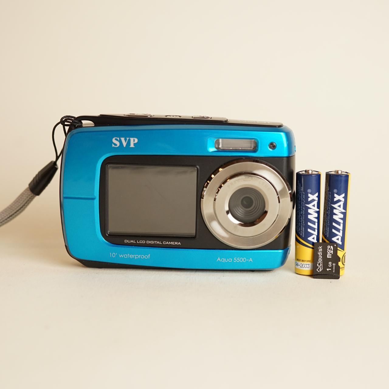 SVP Aqua 5500-A Digital Camera | "18MP" | Tested & Working | Blue