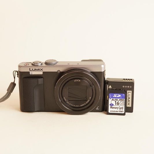 Panasonic Lumix DMC-ZS60 Digital Camera | 18.1MP | Tested & Working | Black