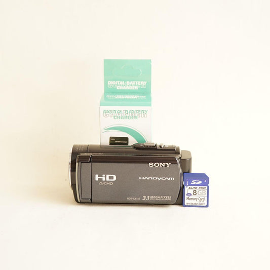 Sony Handycam HDR-CX110 Digital Camcorder | Tested & Working | Grey