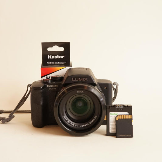 Panasonic Lumix DMC-FZ15 Digital Camera | 4MP | Tested & Working | Black