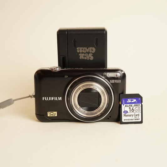 Fujifilm Finepix JZ300 Digital Camera | 12MP | Test & Working | Black