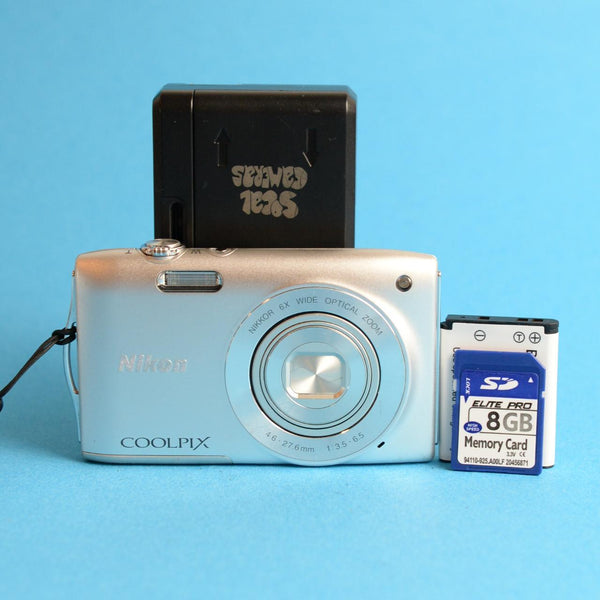 Nikon Coolpix S3200 Digital Camera | 16MP | Tested & Working