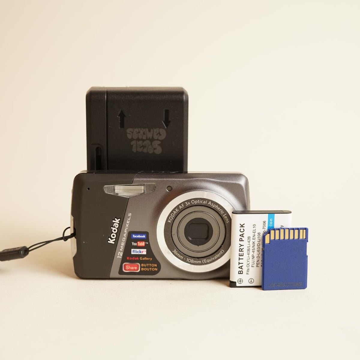 Kodak EasyShare M530 Digital Camera | 12MP | Tested & Working | Grey