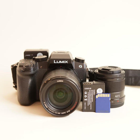Panasonic Lumix DMC-G7 Digital Camera | 16MP | Tested & Working | Black