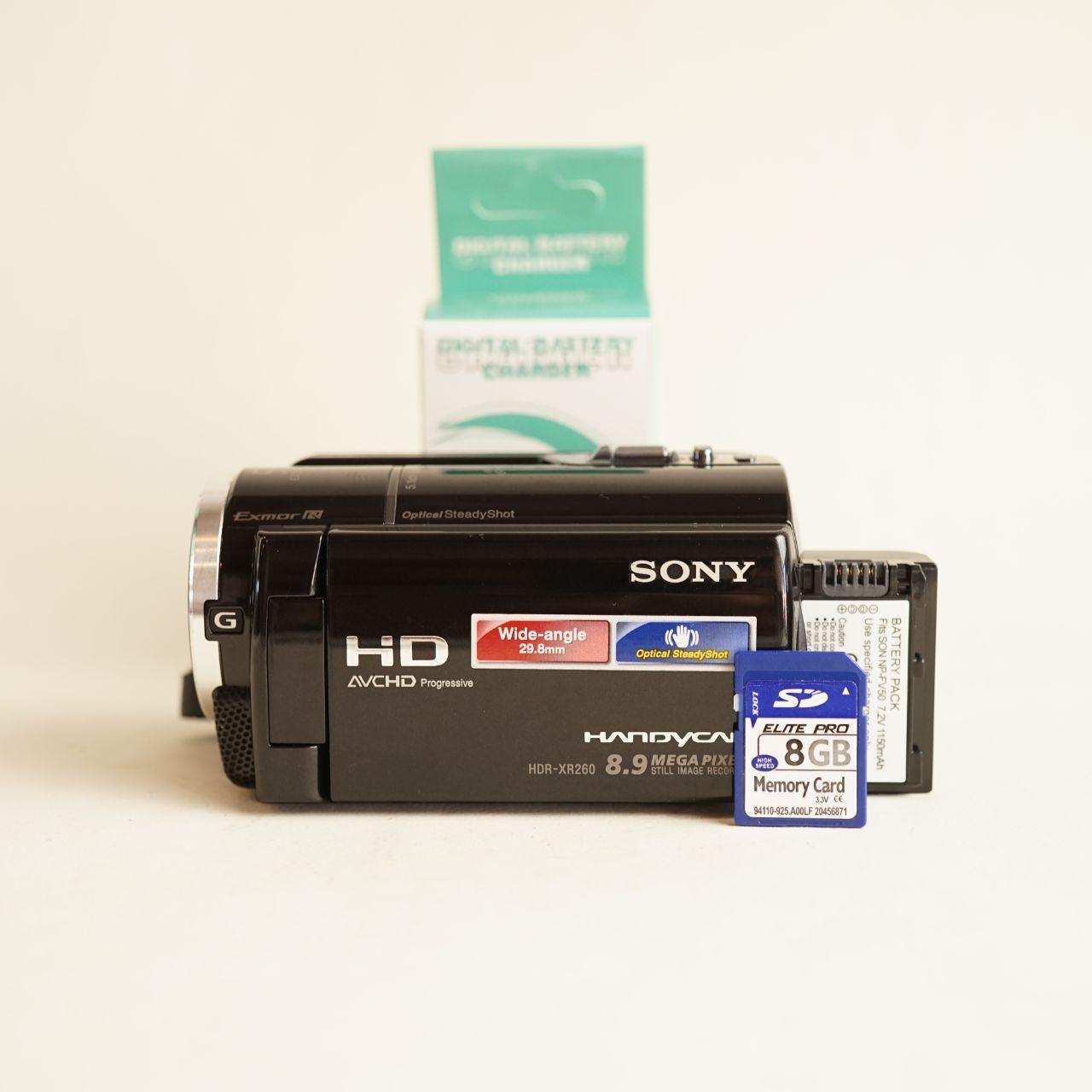 Sony Handycam HDR-XR260V Digital Camcorder | Tested & Working | Black