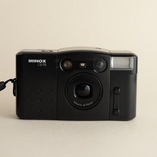 Minox CD70  | 35mm Film Camera | Point and Shoot | Black