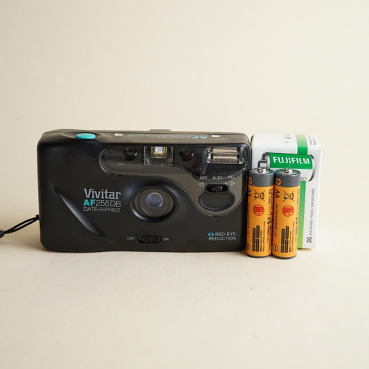 Vivitar AF255DB | 35mm Film Camera | Point and Shoot | Black