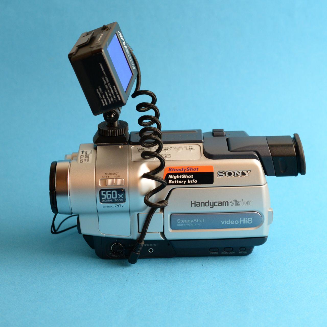 Sony Handycam CCD-TRV318 Camcorder | Tapeless Setup | Tested & Working | Silver