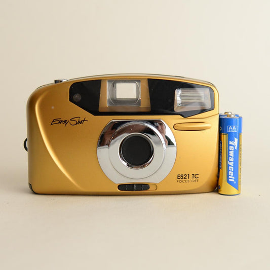 Easyshot ES21 TC | 35mm Film Camera | Point and Shoot | Gold
