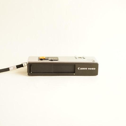 Canon 110ED Film Camera | 110 Point & Shoot | Tested & Working | Black