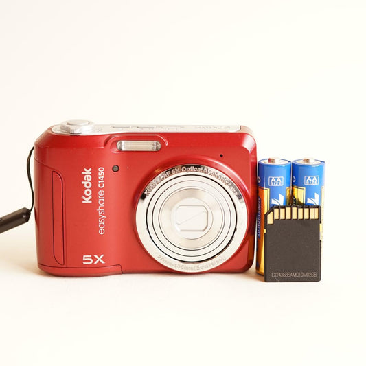Kodak EasyShare C1450 Digital Camera | 14MP | Tested & Working | Red