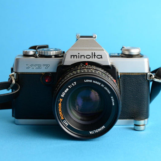 Minolta XG-7 | 35mm SLR Film Camera | Silver