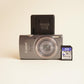 Canon PowerShot ELPH 160 Digital Camera | 20MP | Tested & Working | Silver
