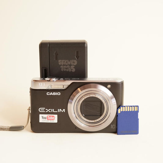 Casio Exilim EX-H5 Digital Camera | 12.1MP | Tested & Working | Black